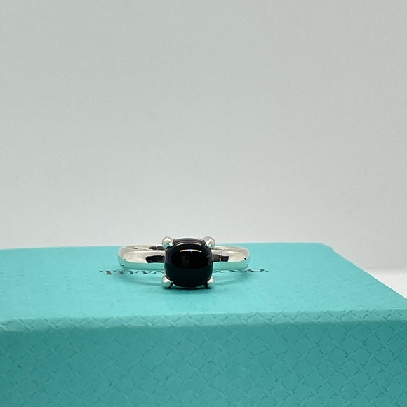 Tiffany & Co. Sugar Stack Ring, Black Onyx - Picture 3 of 8